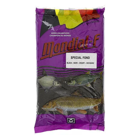Mondial-F Voeder Speciaal Fond Zwart 1Kg - Mondial F 3 Mondial-F Voeder Speciaal Fond Zwart 1Kg - Mondial F