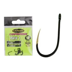 Fun Fishing - Haken Pâte 1 (Black & Gold) - Fun Fishing