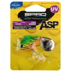 SPRO - Spinners & Lepels ASP Spinner Uv Fire Zebra - 21gr - SPRO 8 SPRO - Spinners & Lepels ASP Spinner Uv Fire Zebra - 21gr - SPRO -Sensas Winkel 1419490221