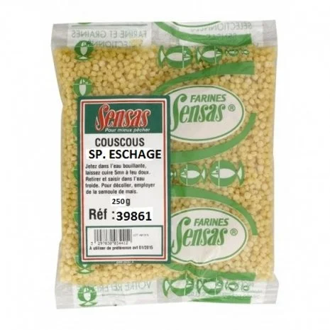 Sensas - Voeder Couscous Speciaal Haakaas 250g - Sensas 3 Sensas - Voeder Couscous Speciaal Haakaas 250g - Sensas
