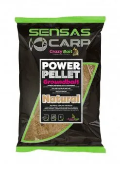 Sensas - Voeder UK Power Pellet Groundbait - Natural - Sensas