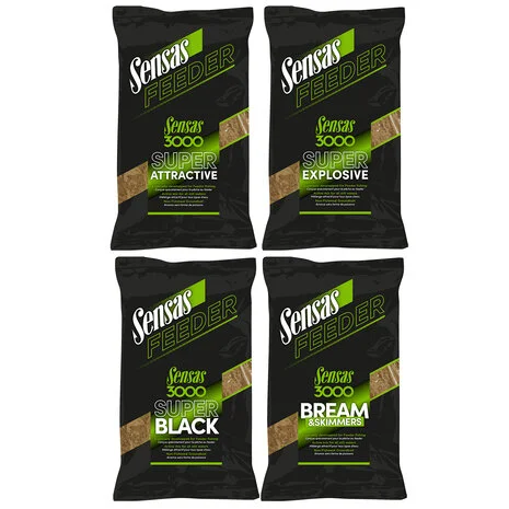Sensas - Voeder Feeder 3000 1kg - Sensas 3 Sensas - Voeder Feeder 3000 1kg - Sensas