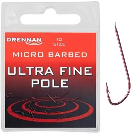 Drennan - Haken Ultra Fine Pole Micro Barbed - Drennan 3 Drennan - Haken Ultra Fine Pole Micro Barbed - Drennan